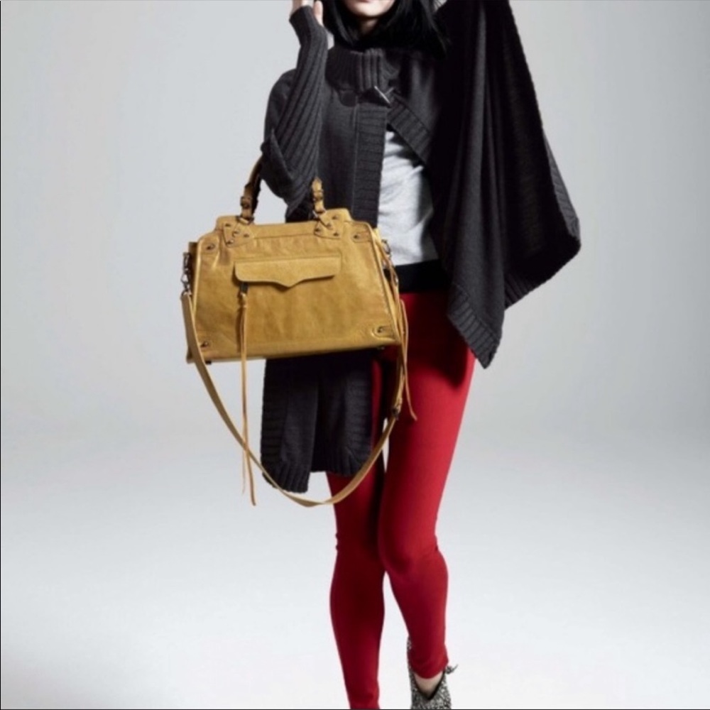 Rebecca Minkoff Desire leather ostrich satchel - Picture 6 of 8